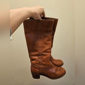 Vintage Leather Dexter Boots 9.5